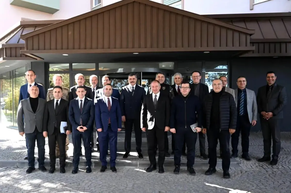 Palandöken Kış Turizmi ve Güvenlik Ön Toplantısı Yapıldı