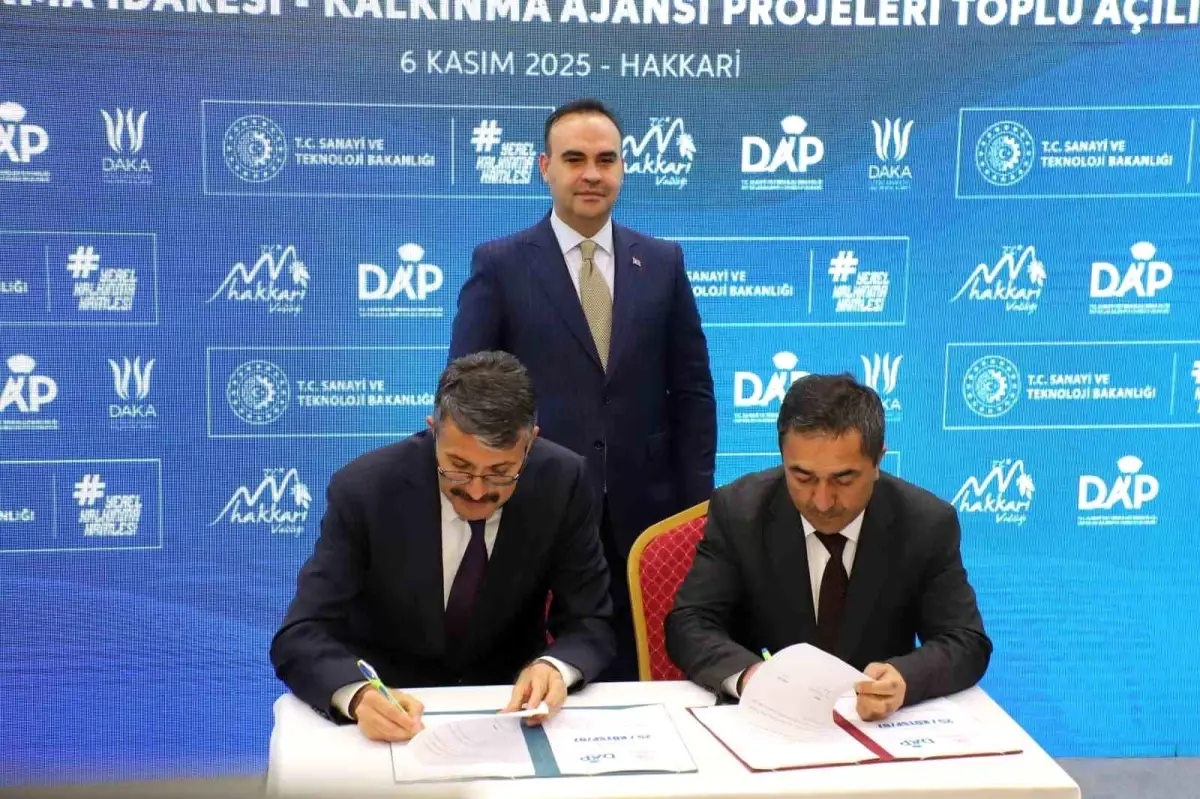 Hakkari'ye Milli Teknoloji Atölyesi Müjdesi