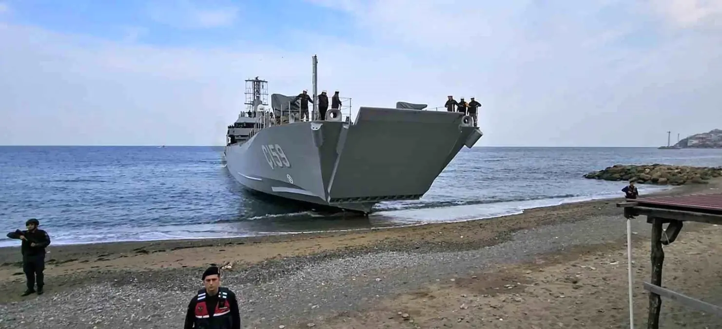 Yeni Tip Çıkarma Gemisi Ç-159 Test Edildi