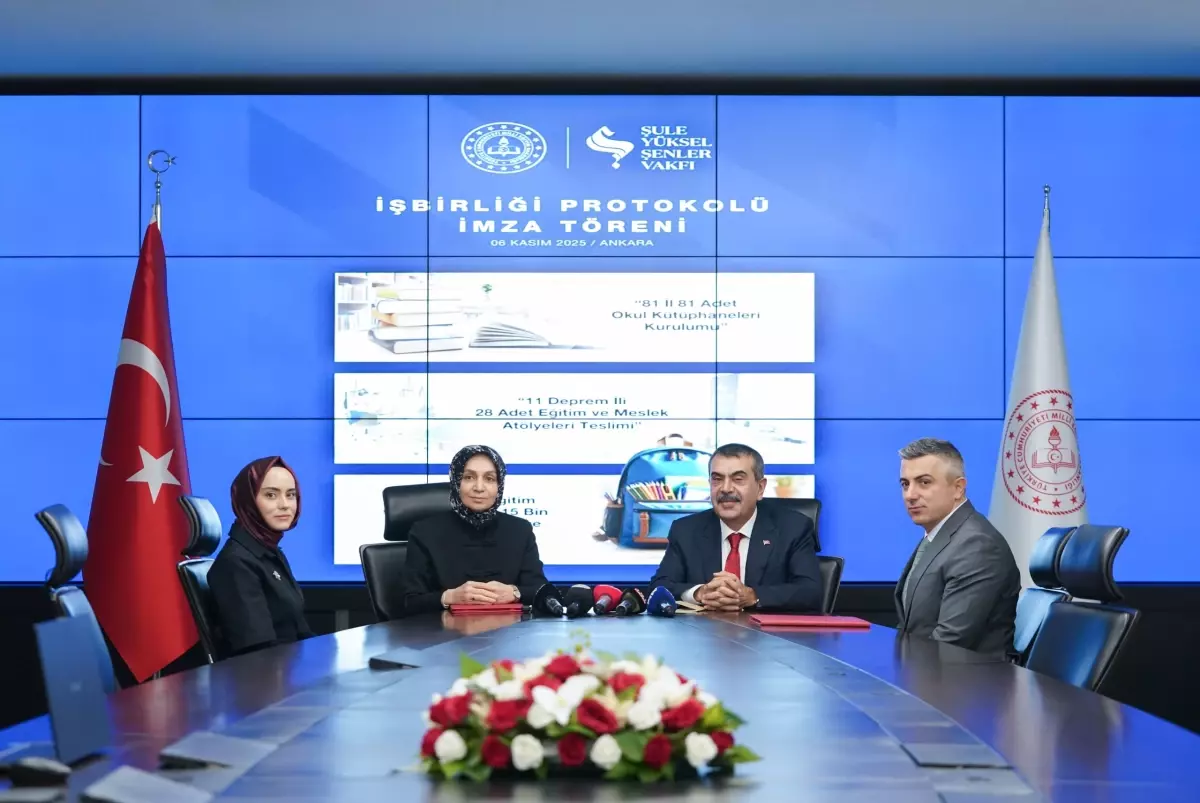 Okullara Kütüphane Kurulacak