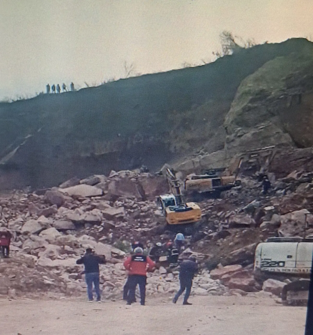 Fatsa'da Taş Ocağında Göçük: 2 İşçi Kayboldu