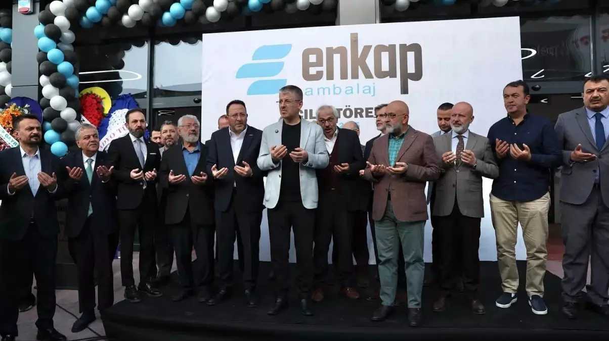 Kayseri'de Enkap Ambalaj Yeni Mağazasını Açtı